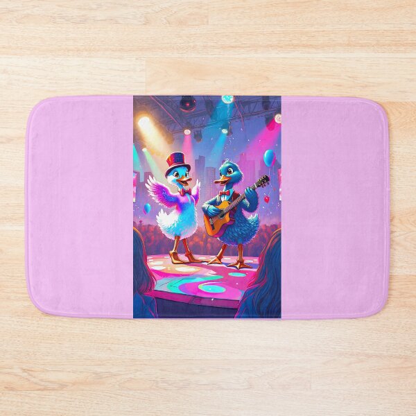 Item preview, Ducks playing guitar and dancing on stage designed and sold by Creative Visualize.