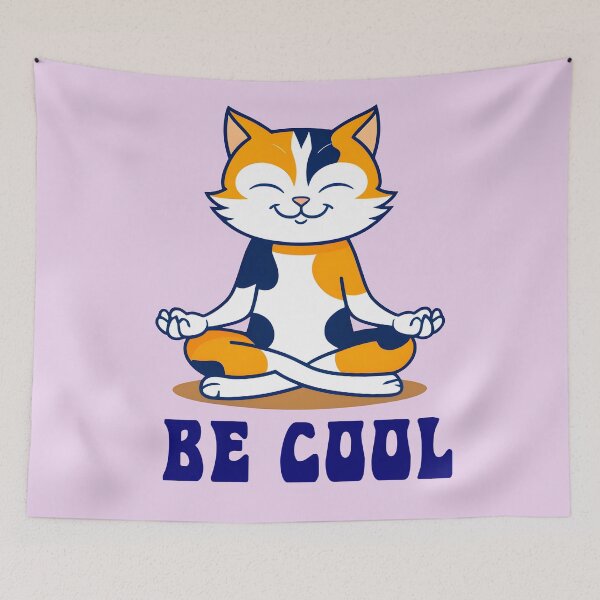 Item preview, BE COOL CAT Design 2 designed and sold by DigitalandPhoto.