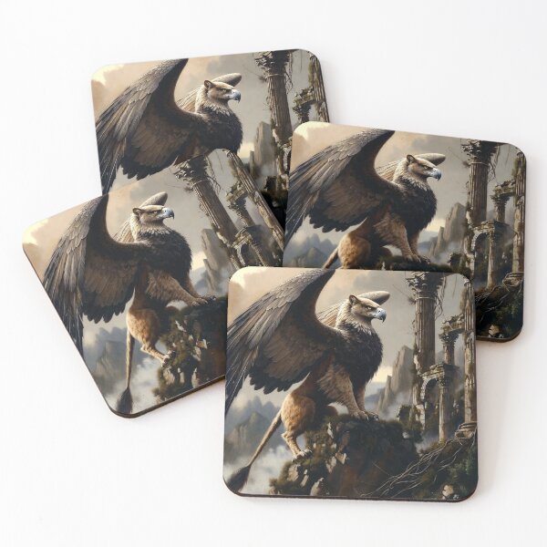 Item preview, Golden Griffin Mythology Artwork designed and sold by semenol.