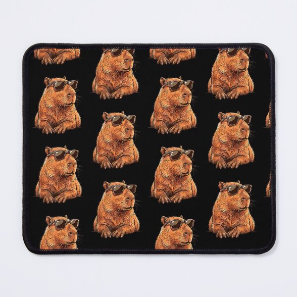 Item preview, Cool Capybara with Sunglasses designed and sold by Cheesymatiion.