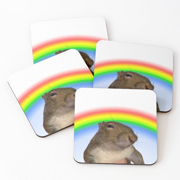 Item preview, Rainbow squirrel  designed and sold by Molespignoses.
