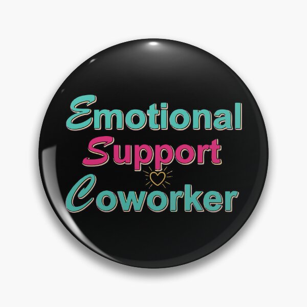 Item preview, Emotional Support Coworker designed and sold by GoWolf.