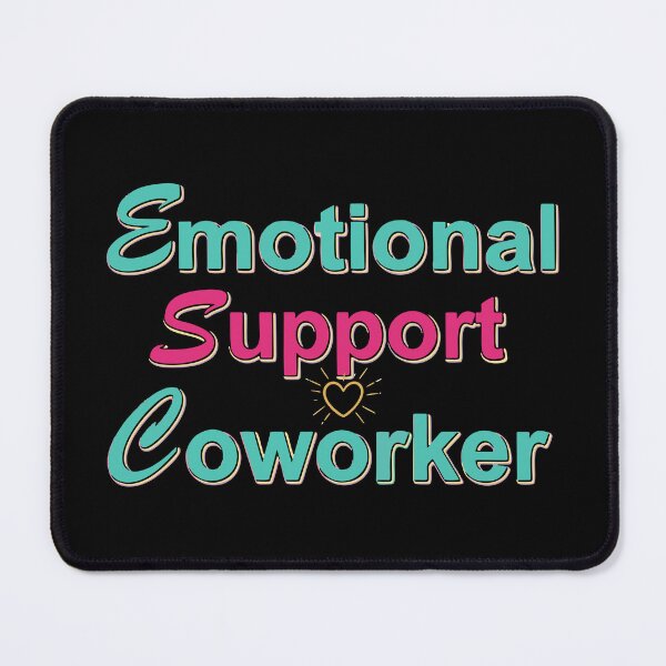 Item preview, Emotional Support Coworker designed and sold by GoWolf.