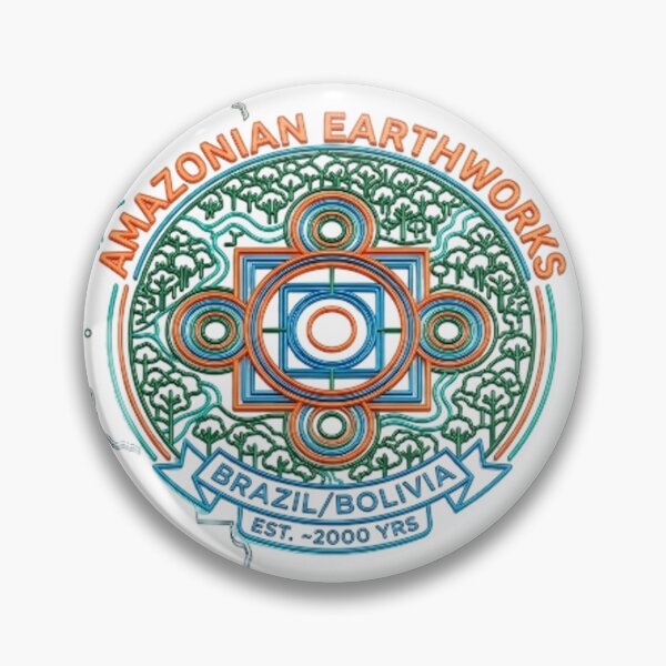 Item preview, AMAZONIAN EARTHWORKS GEOGLYPH BRAZIL AND BOLIVIA designed and sold by likbatonboot.