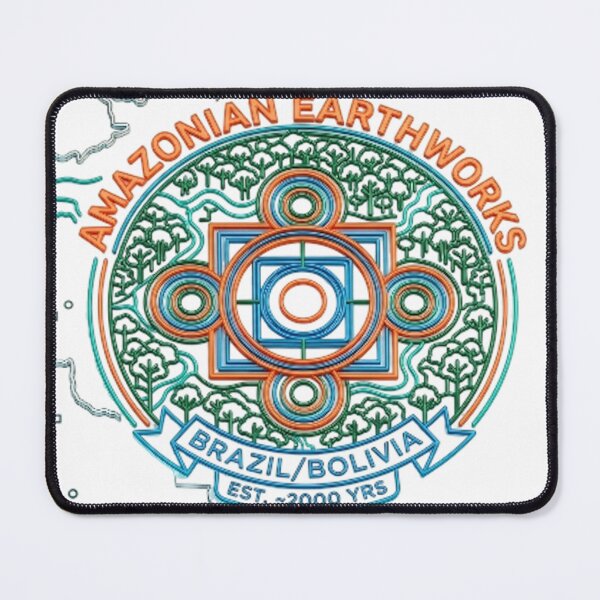 Item preview, AMAZONIAN EARTHWORKS GEOGLYPH BRAZIL AND BOLIVIA designed and sold by likbatonboot.