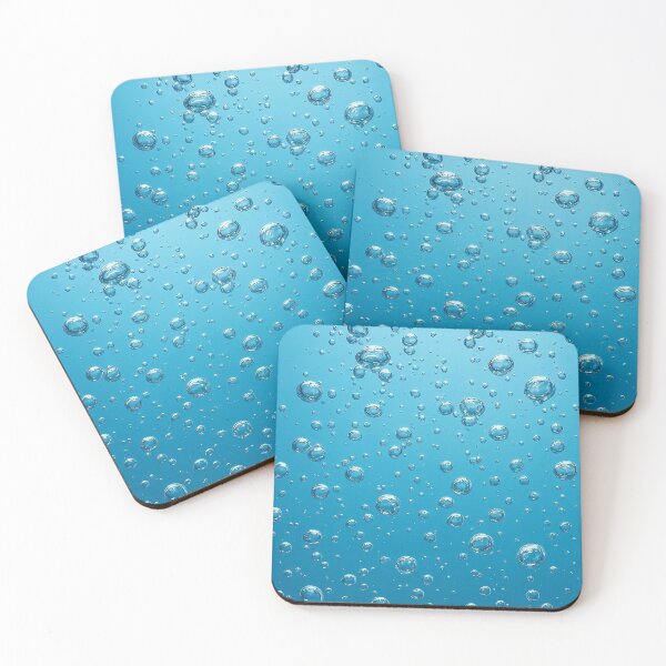 Item preview, Aqua: Sparkling Water Bubbles and Liquid Background designed and sold by ResonateUK.