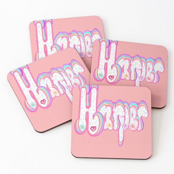 Item preview, Harper Popular Girls and womens Personalized Custom name gifts in flowers pink and pastels designed and sold by Artonmytee.