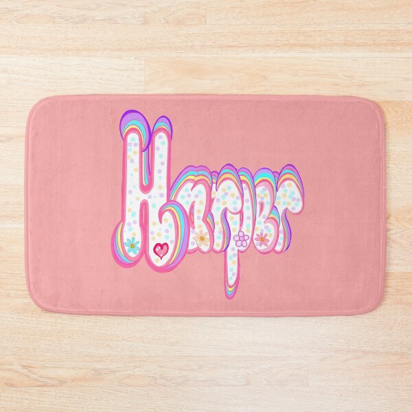 Item preview, Harper Popular Girls and womens Personalized Custom name gifts in flowers pink and pastels designed and sold by Artonmytee.