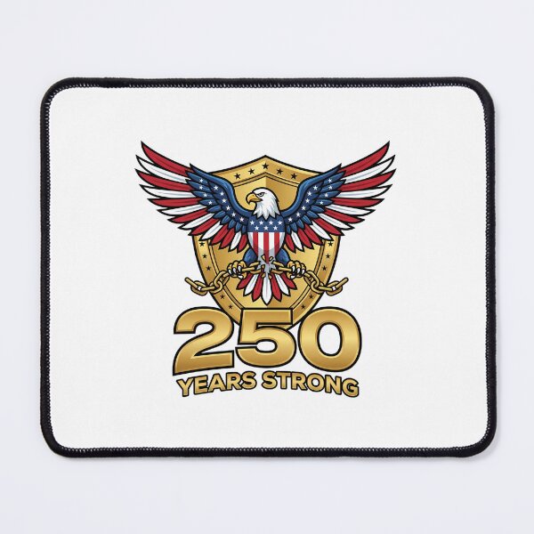 Item preview, US 250th Anniversary Eagle Strong Patriotic Heritage Emblem designed and sold by chattsuede.