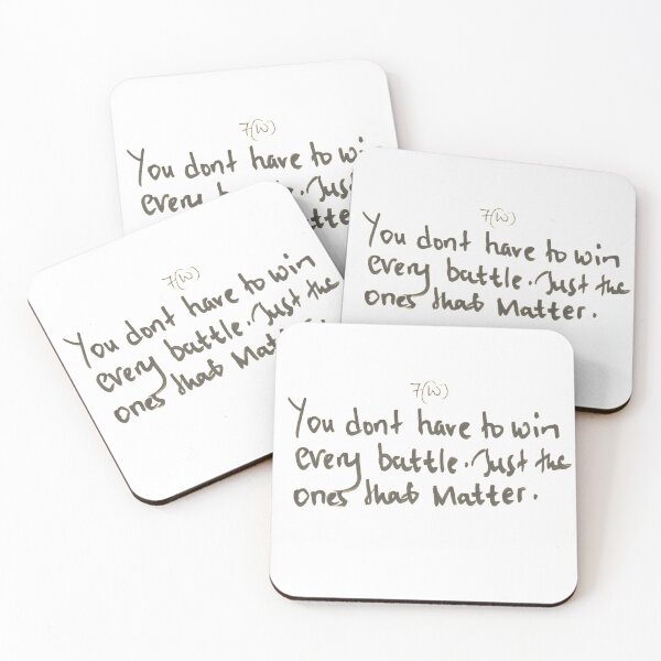 Item preview, PICK YOUR BATTLES, designed and sold by FShadora.