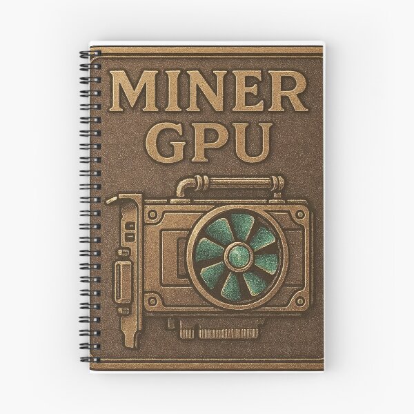 Item preview, Professional GPU miner graphic card illustration for cryptocurrency designed and sold by Creative88Art.