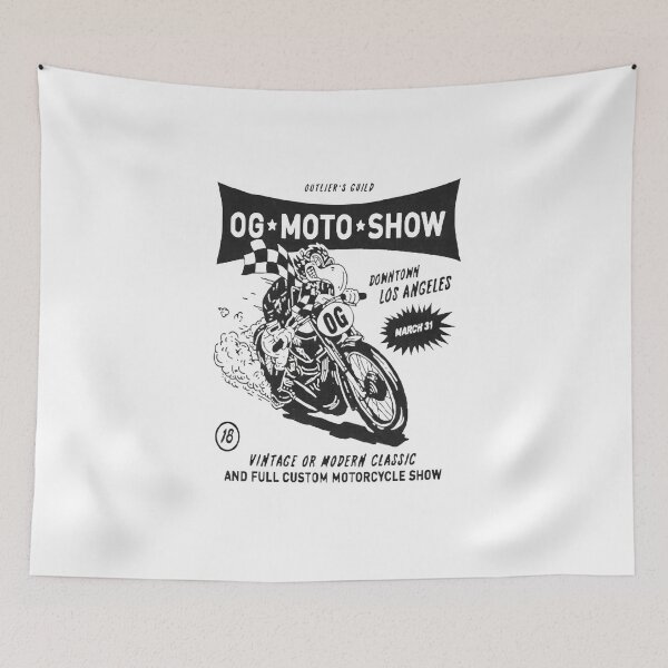 Item preview, OG Moto show designed and sold by JeffriesArtCo.