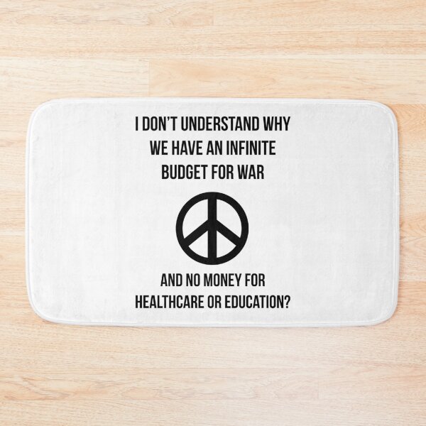 Item preview, I don’t understand anti war design  designed and sold by Rachel the Artist .