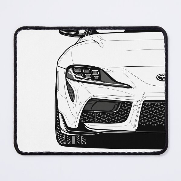 Item preview, Toyota GR Supra Line Art Poster JDM Sports Car Illustration designed and sold by Motorline44.