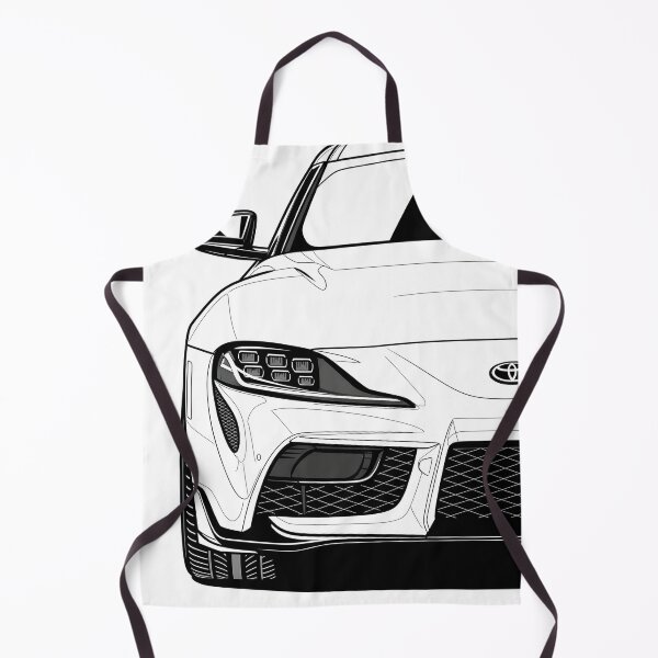 Item preview, Toyota GR Supra Line Art Poster JDM Sports Car Illustration designed and sold by Motorline44.