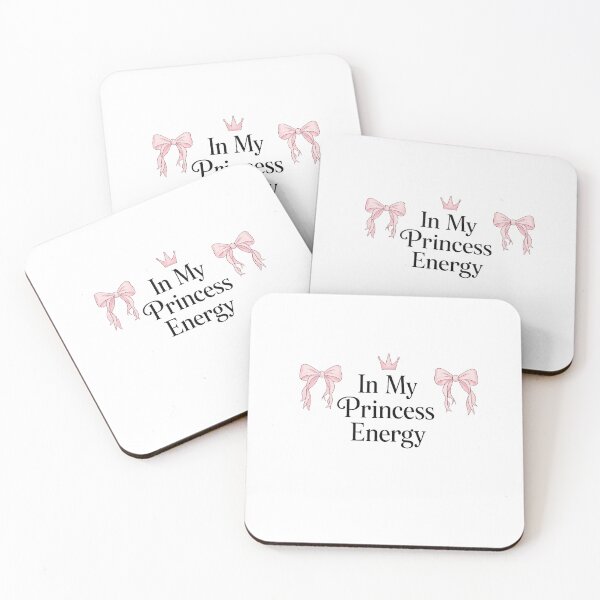 Item preview, In My Princess Energy – Coquette Bow Aesthetic Cute Feminine Quote designed and sold by Aura.Creative.