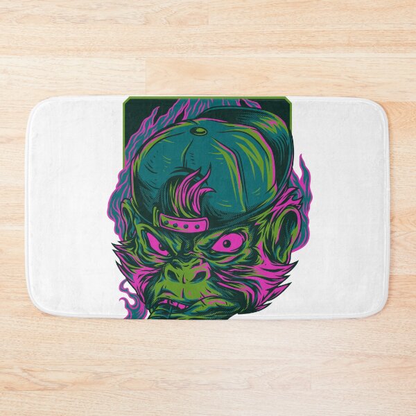 Item preview, Mastermind Monkey boss art design, street artwork designed and sold by LeedsArtStudio.