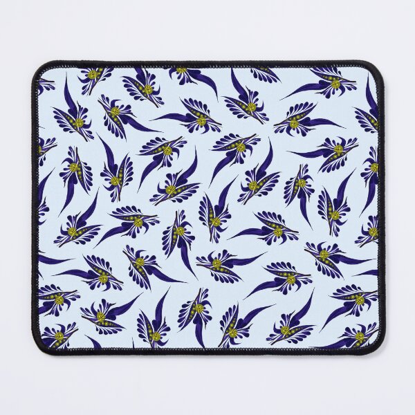 Item preview, blue-yellow flowers, Petrykivka style designed and sold by Sunflower-7.