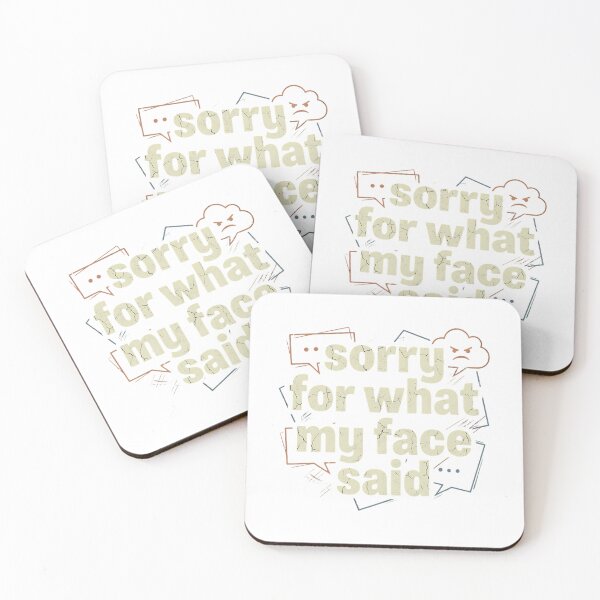 Item preview, Sorry for what my face said sarcastic introvert grunge designed and sold by chattsuede.