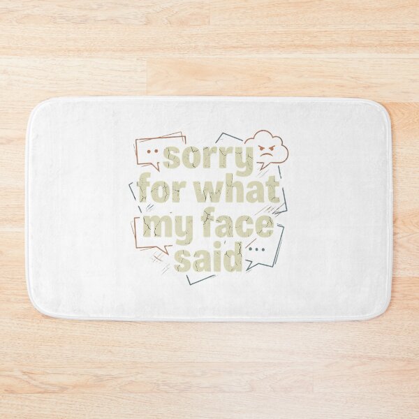 Item preview, Sorry for what my face said sarcastic introvert grunge designed and sold by chattsuede.