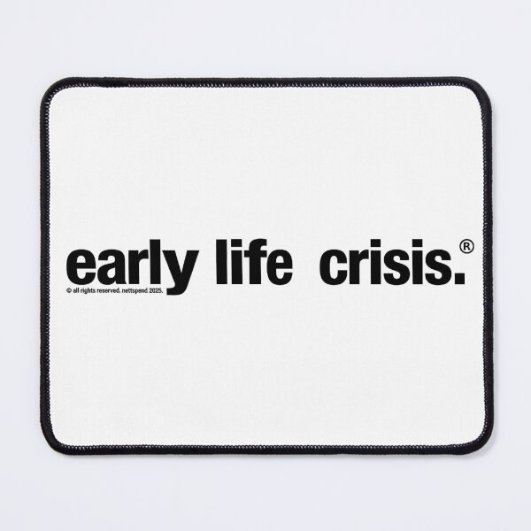 Item preview, Early life Crisis white designed and sold by weepweep.