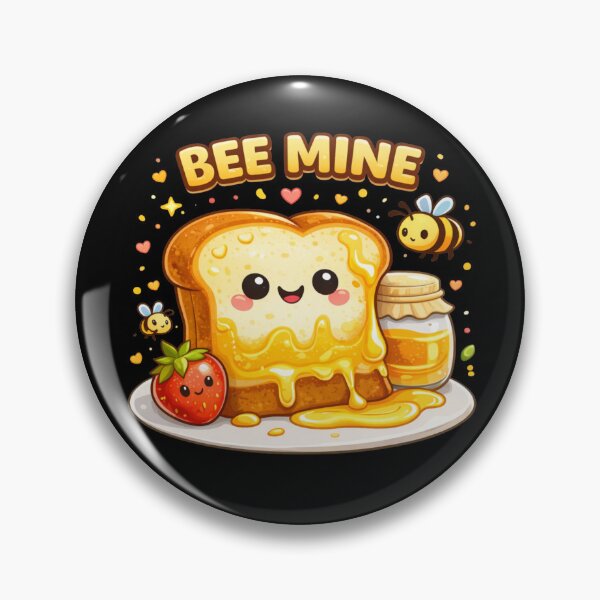 Item preview, Bee Mine Cute Honey Pun designed and sold by Papier Atelier Art.