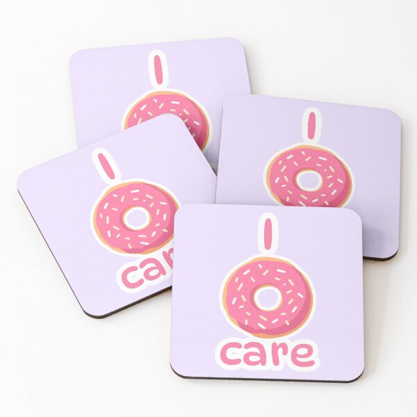 Item preview, I "Donut" Care – Cute Pink Sprinkle Donut Pun Design designed and sold by TheStephanieRome.