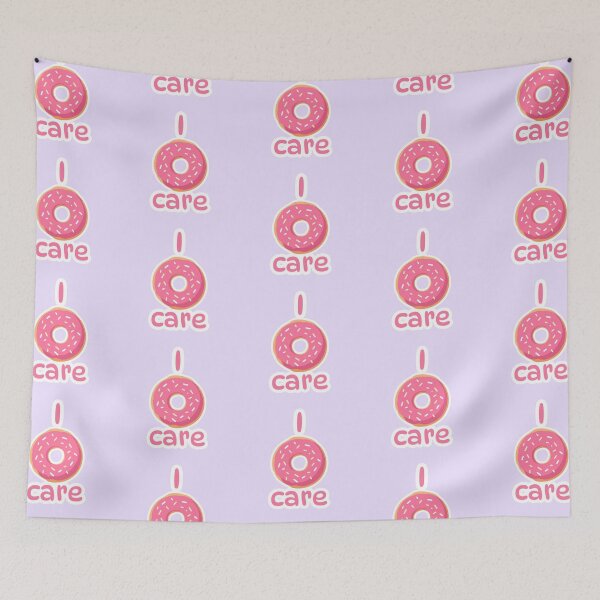 Item preview, I "Donut" Care – Cute Pink Sprinkle Donut Pun Design designed and sold by TheStephanieRome.