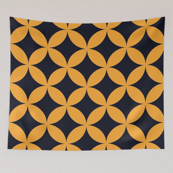Item preview, Art Deco Geometric Stars Golden and Black Pattern  designed and sold by DEC02.