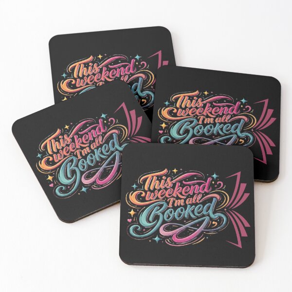 Item preview, Introvert Weekend Plans: All Booked | Bookworm Humor designed and sold by BooksGirlies.