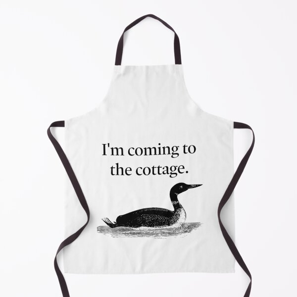 Item preview, Heated Rivalry Loon Graphic - 'I'm coming to the cottage" designed and sold by Elliot Edits Australia.