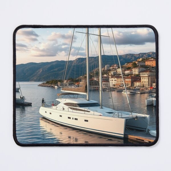 Item preview, Luxury Sailing Catamaran in Mediterranean Port designed and sold by Jade Ado.