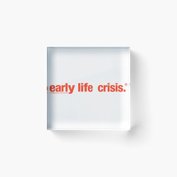 Item preview, Early life Crisis orange designed and sold by weepweep.