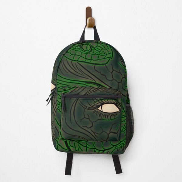 Item preview, Neon Medusa Snake Goddess – Dark Feminine Mythology Tattoo Style Art designed and sold by sososweett.