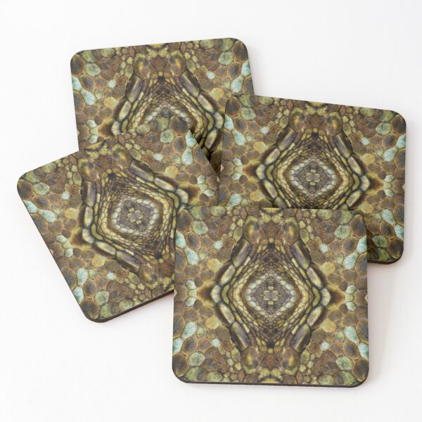 Item preview, Alligator Rock Abstract Pattern designed and sold by MoodyMuseArt.