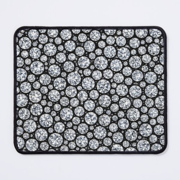 Item preview, Luxury Diamond Gemstone Pattern - High Contrast Brilliance designed and sold by Urban-InkStudio.