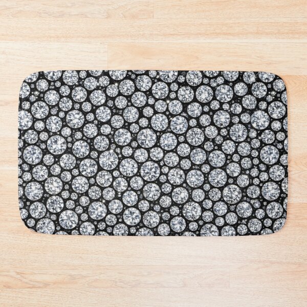 Item preview, Luxury Diamond Gemstone Pattern - High Contrast Brilliance designed and sold by Urban-InkStudio.