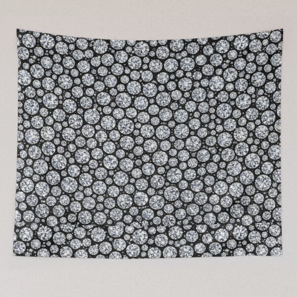 Item preview, Luxury Diamond Gemstone Pattern - High Contrast Brilliance designed and sold by Urban-InkStudio.