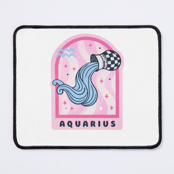 Item preview, Aquarius Zodiac Sign Water Bearer Astrology designed and sold by krystalRomanart.