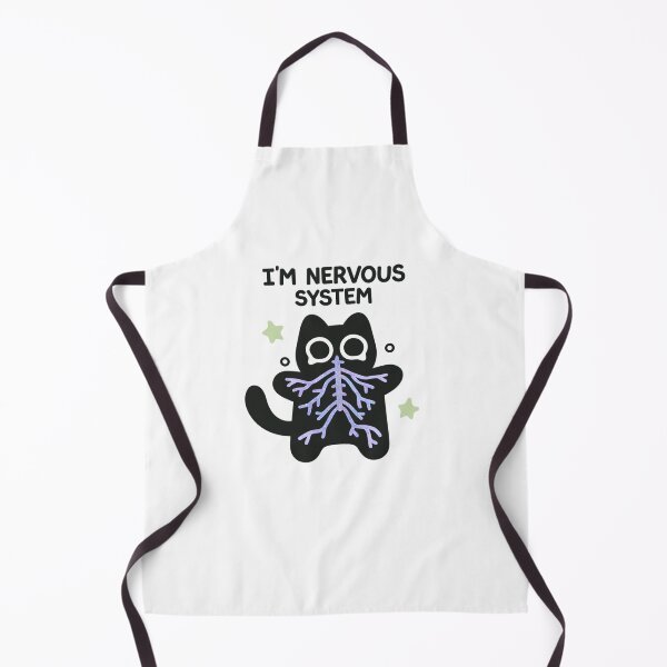 Item preview, I’m Nervous System Cute Cat Kitten designed and sold by krystalRomanart.