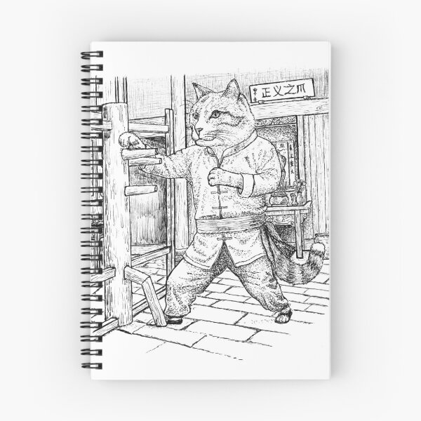 Item preview, The Wing Chun Cat: The Claw of Justice designed and sold by wbhny.
