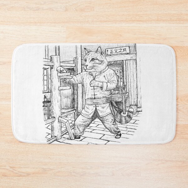 Item preview, The Wing Chun Cat: The Claw of Justice designed and sold by wbhny.