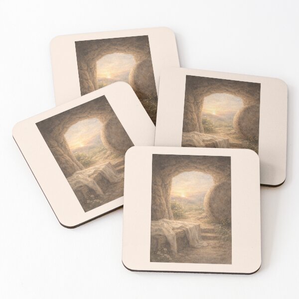 Item preview, Easter Morn-The Empty Tomb For He is Risen designed and sold by Novel Works Studio.