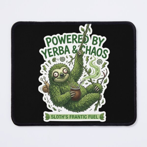 Item preview, Too Mossy To Move - Cute Leafy Sloth Nature Aesthetic designed and sold by By Dana Studio.