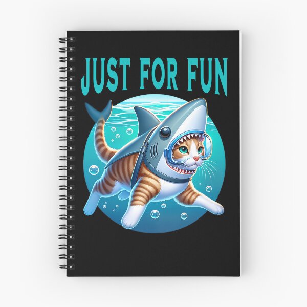 Item preview, Funny cat with shark costume designed and sold by ReneMM.