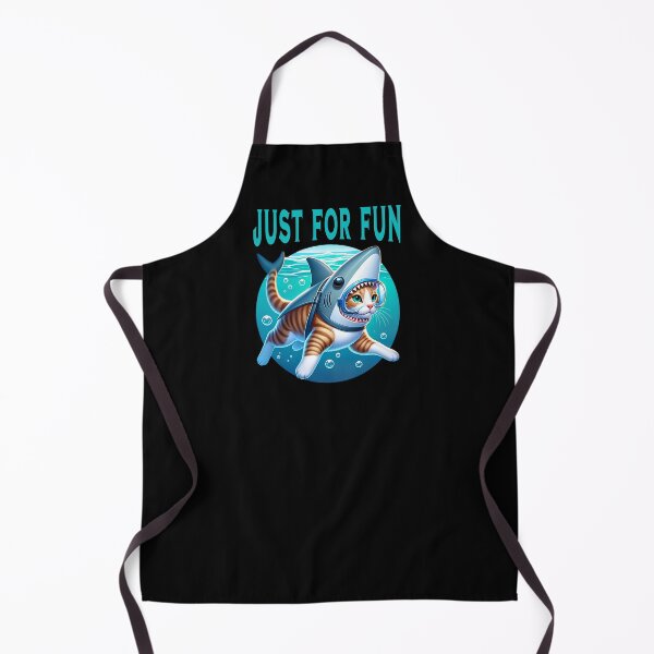 Item preview, Funny cat with shark costume designed and sold by ReneMM.