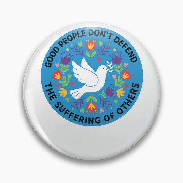 Item preview, Good People Don’t Defend The Suffering Of Others designed and sold by krystalRomanart.