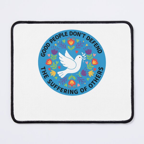 Item preview, Good People Don’t Defend The Suffering Of Others designed and sold by krystalRomanart.