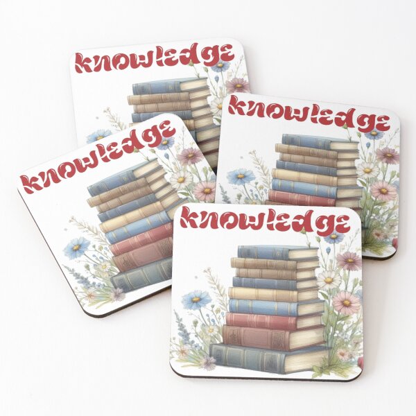 Item preview, The Garden of Knowledge: A Stack of Books Amidst Blossoms designed and sold by Mindful56.