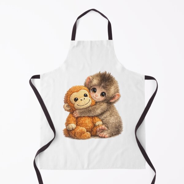 Item preview, Punch the Monkey Hugging His Plush designed and sold by DibujandoPorfa.